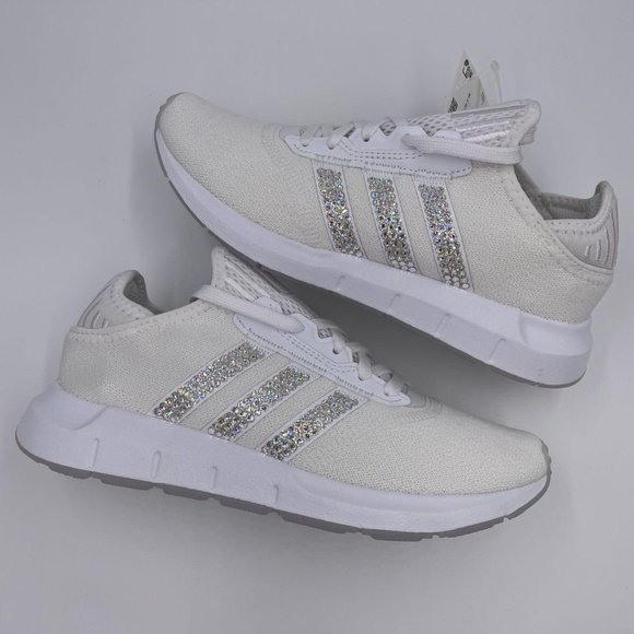 Swarovski Adidas Swift Run Womens Shoes - Picture 4 of 7